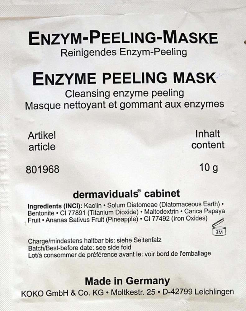 Enzym-Peeling-Maske, 10 g